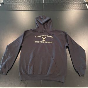 Yellowstone Dutton Ranch Black hoodie size M